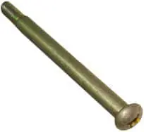 Bolzen Sitzbankscharnier M6 7.4x51x12mm verzinkt 50ccm 4Takt Gewindebolzen Gewindestift Gewinde-Stift Gewinde-Bolzen Stift-Schraube AGM Schnäppchen