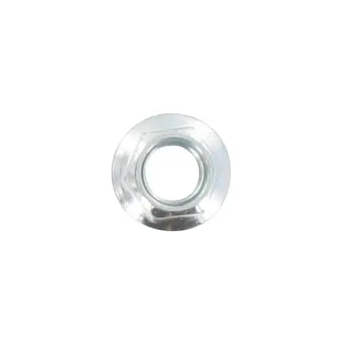 Preis Gesenkt Flanschmutter M10 weiß verzinkt Baotian Roller GB-T6177.1-M10 Sechskantmutter Bundmutter Sechskant-Mutter Flansch-Mutter Bund-Mutter