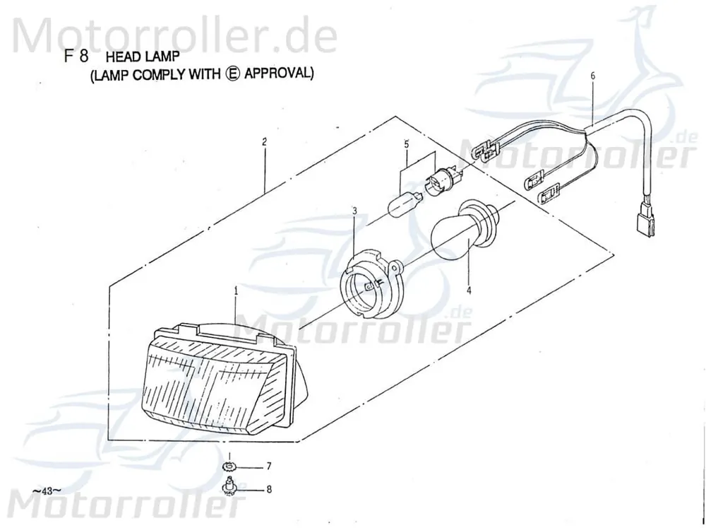 Versand Am Gleichen Tag PGO Glühbirne Galaxy 50 Glühlampe Glassockellampe 50ccm 2Takt Innenleuchte Standlichtbirne Leuchtmittel Glüh-Birne Leucht-Mittel