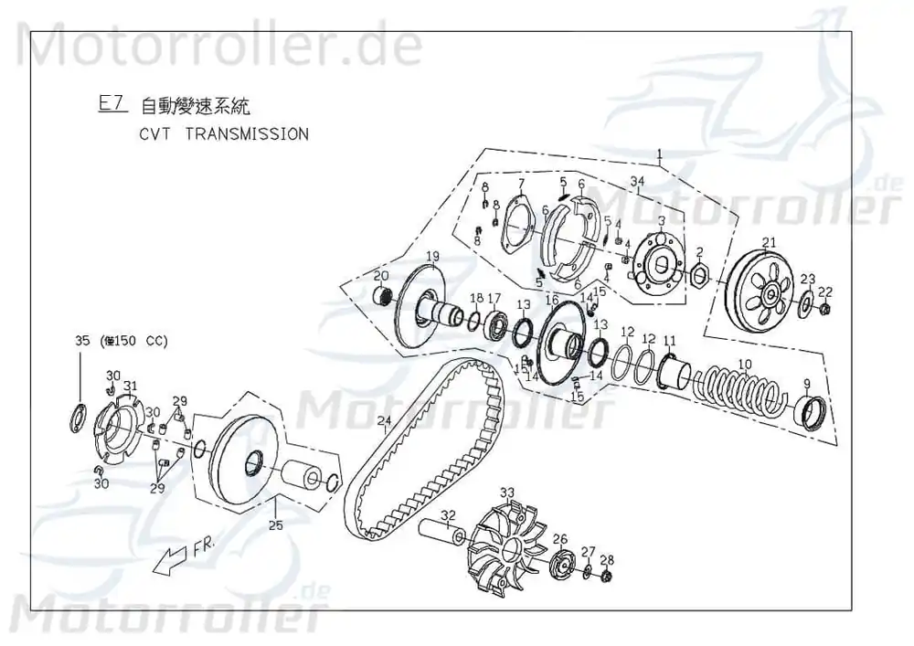PGO G-Max Fliehkraftrolle Vario-Rolle Variomatik-Gewicht 125ccm 4Takt C11212000002 Variorolle Variogewicht Vario-Gewicht Rollenkern Solange Der Vorrat Reicht