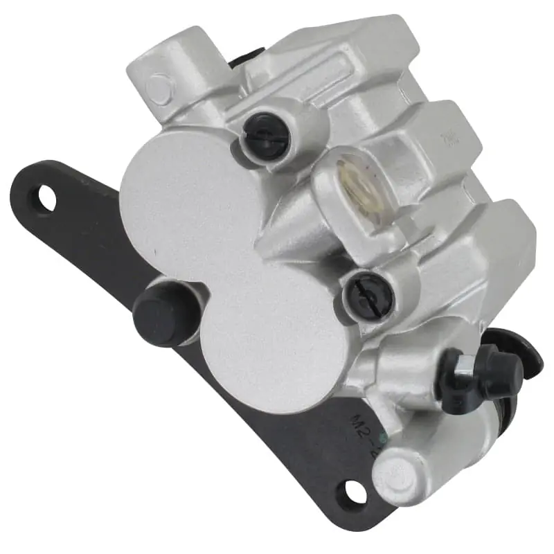 Neuheit PGO Bremssattel hinten 2Kolben silbergrau G-Max 125 Roller M24066027705 Bremszange Brems-Zange Brems-Sattel Bremshalterung Bremsblock