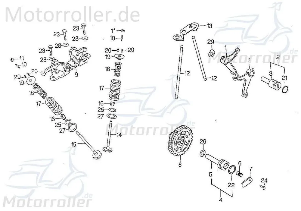 SMC Quad 170 O-Ring 2,5x17mm ATV 170ccm 4Takt 93210-25170 Gummidichtung Dichtring Gummiring Oring Gummi-Ring Dicht-Ring Quad 200 UTV Bestseller