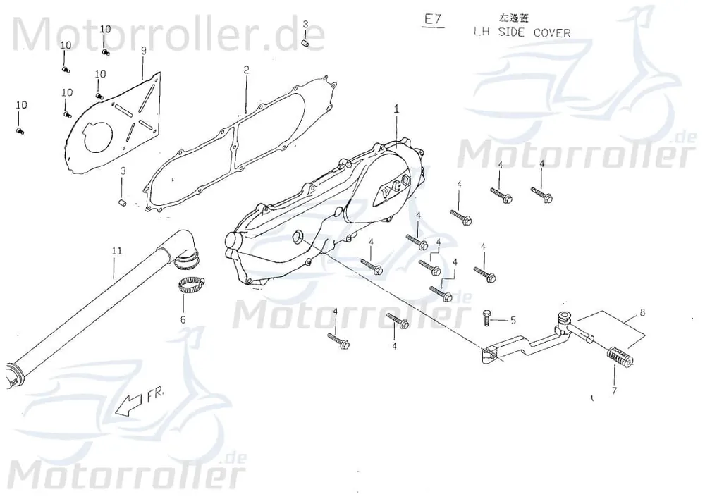 PGO Sechskantschraube M6x22mm Star 50 Befestigung 50ccm 2Takt Halter Halterung Flachkopfschraube Sechskant-Schraube Bundschraube Zertifiziert