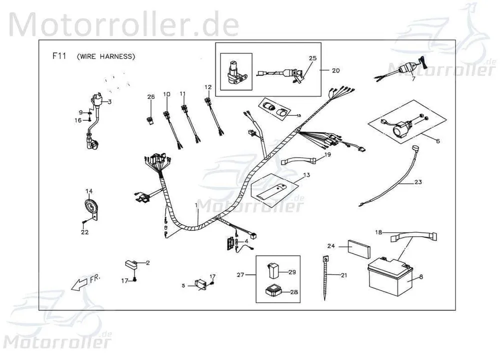 Top-Seller PGO Kontrolllampe X-RIDER 150 Kontrollleuchte / 150ccm 4Takt Fernlicht / Abblendlicht alt.NR. X0561021000 90ccm-2Takt Quad ATV UTV