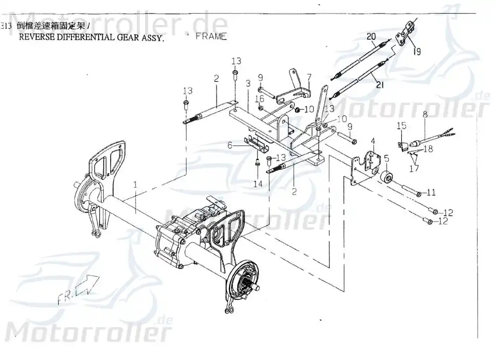 Letzte Chance PGO Bundschraube M10x45mm Star 50 Flanschschraube 50ccm 2Takt Maschinenschraube Flansch-Schraube Maschinen-Schraube Bund-Schraube