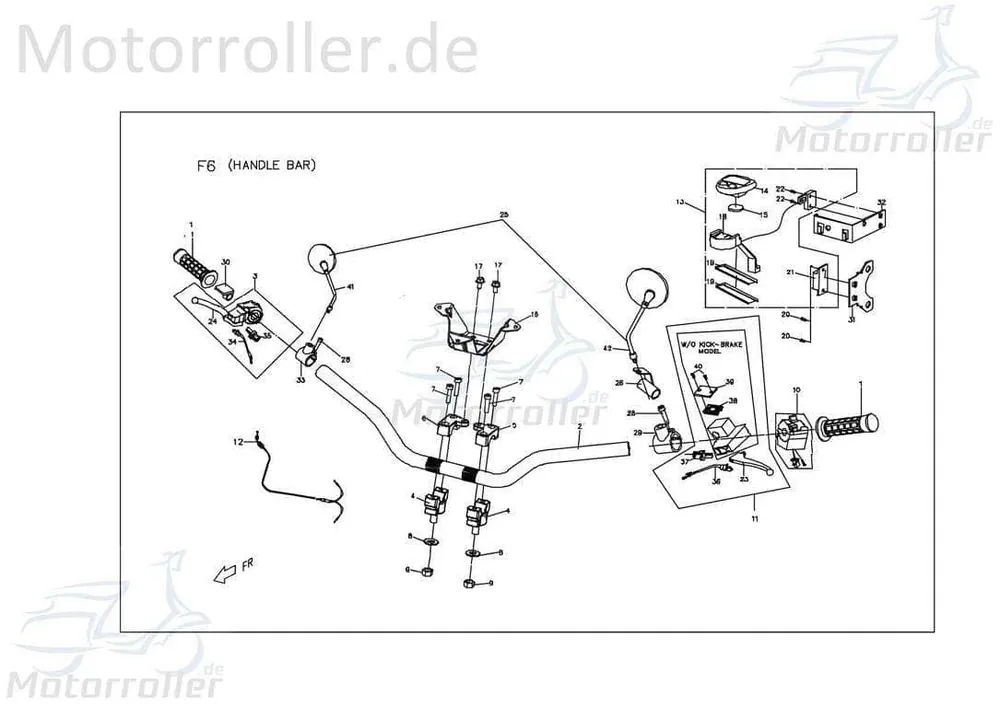 PGO Sechskantschraube M6x25mm X-RIDER 150 Halter 150ccm 4Takt Befestigung Halterung Flachkopfschraube Sechskant-Schraube Bundschraube Top-Seller