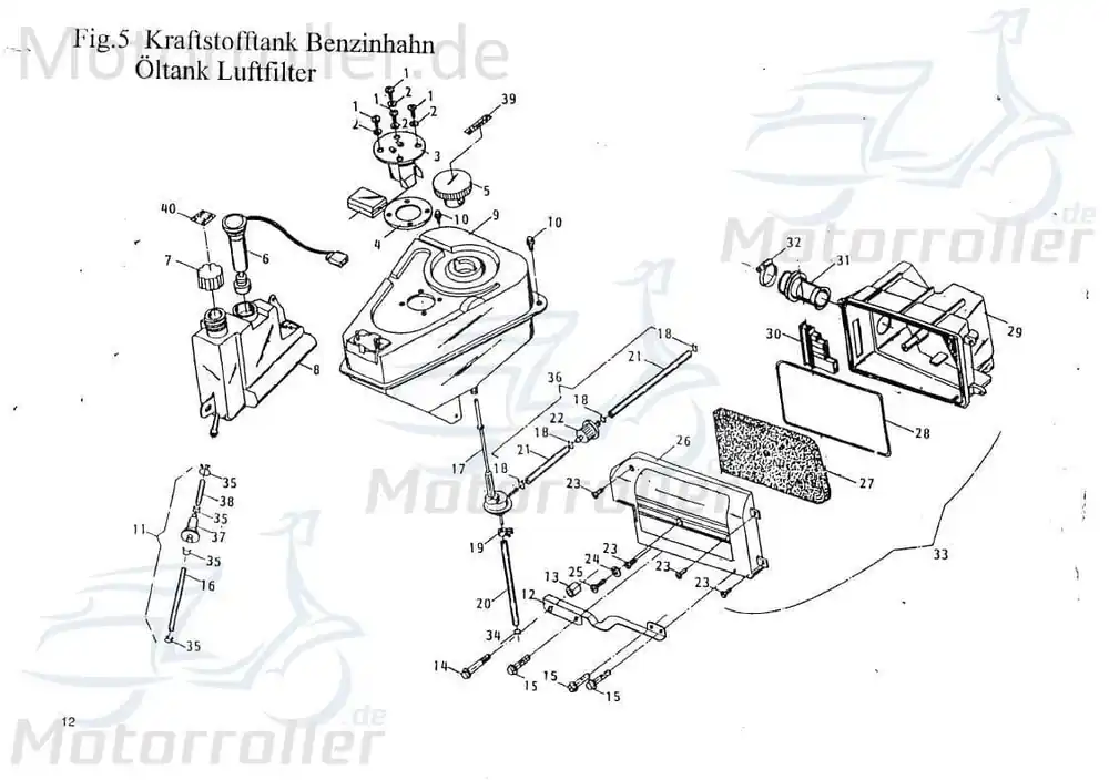 Neu Im Sortiment PGO O-Ring Star 50 Gummidichtung Dichtring Gummiring Roller B4000013221 Oring Gummi-Ring Dicht-Ring PGO 50ccm-2Takt Star 50 2 Mokick