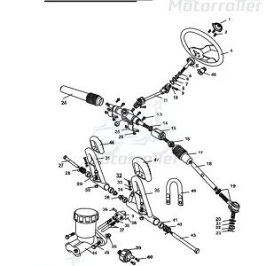 Zertifiziert PGO Buchse Pedal Bugrider 250 Hülse Distanzhülse 250ccm 4Takt Lagerbuchse Distanz-Hülse Distanzbuchse Passhülse Passbuchse Buggy