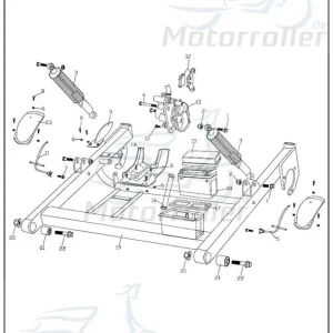 Wochenendangebot Hinterradschwinge hinten unten B54830000002