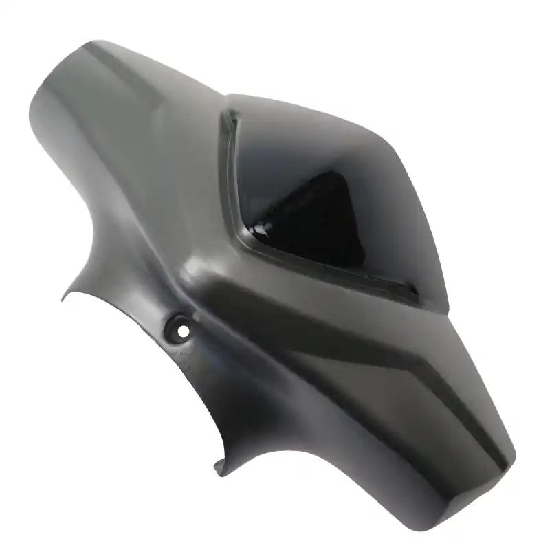 Markenware Lenkerverkleidung Front-Schürze Deckel schwarz glanz/titanium matt 1020901-1 (86/191)