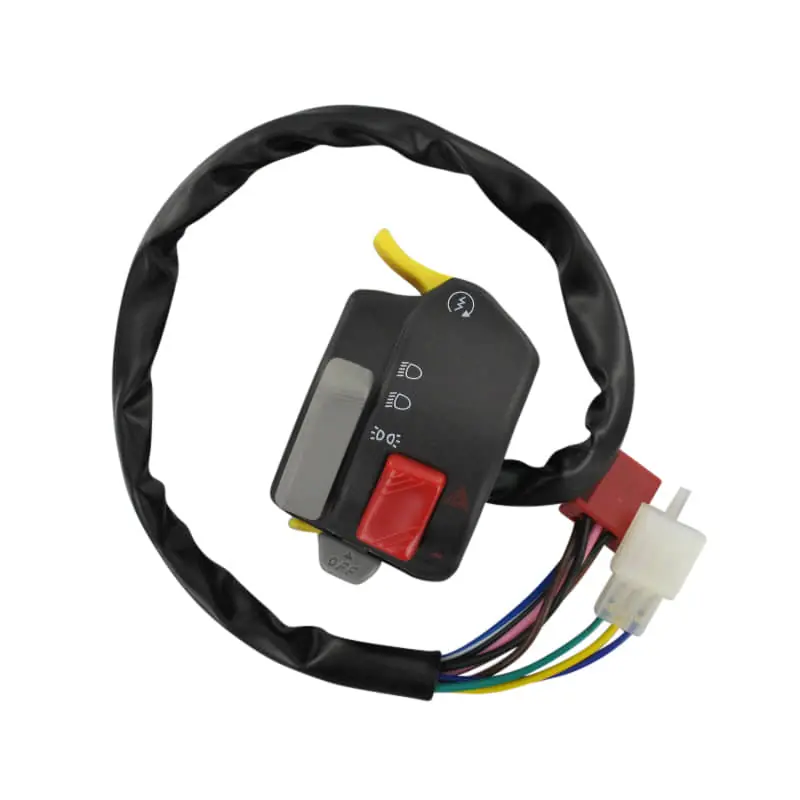 Highlight SMC REX Quad 50 Schaltereinheit links 50ccm 2Takt F100-93105 Abblendlicht/Fernlicht Lenkerarmatur Schaltergehäuse Kombischalter ATV UTV