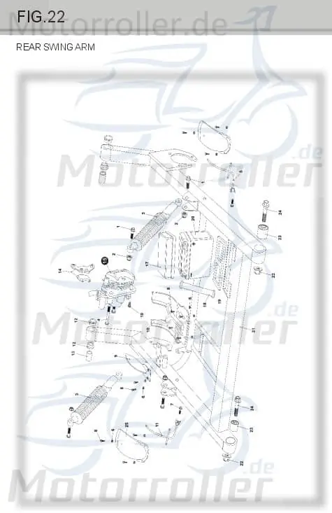 Neu Schraube M8x1.25mm Eppella Buggy 150 Maschinenschraube 1139 Bundschraube Flanschschraube Flansch-Schraube Maschinen-Schraube Ersatzteil