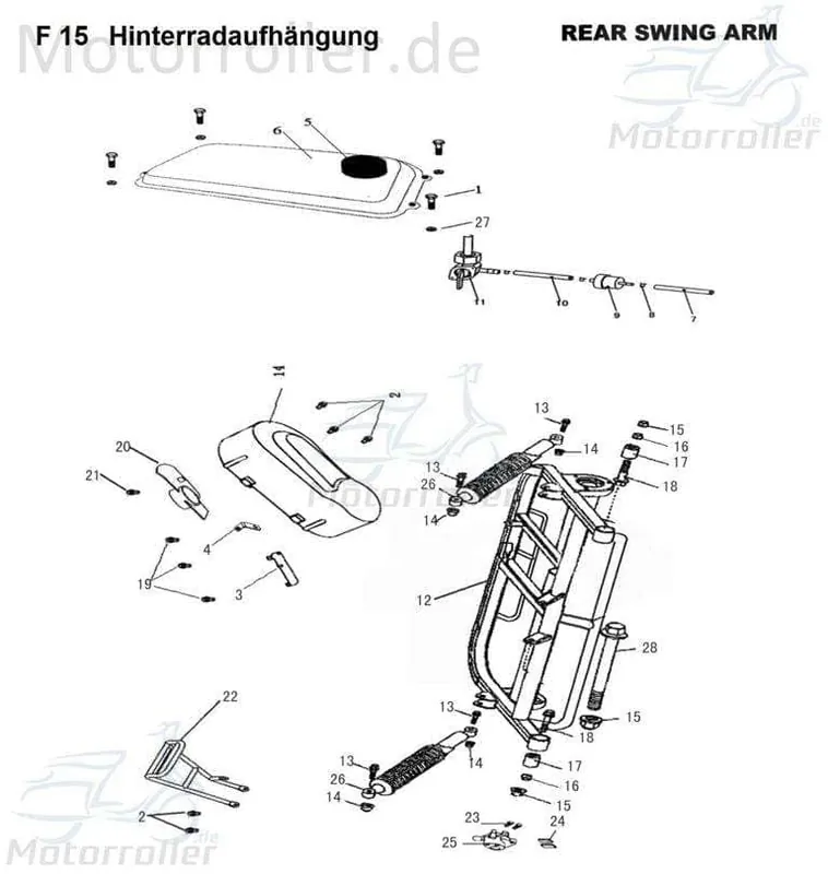 Preiswert Kappe Benzinfilter 1019