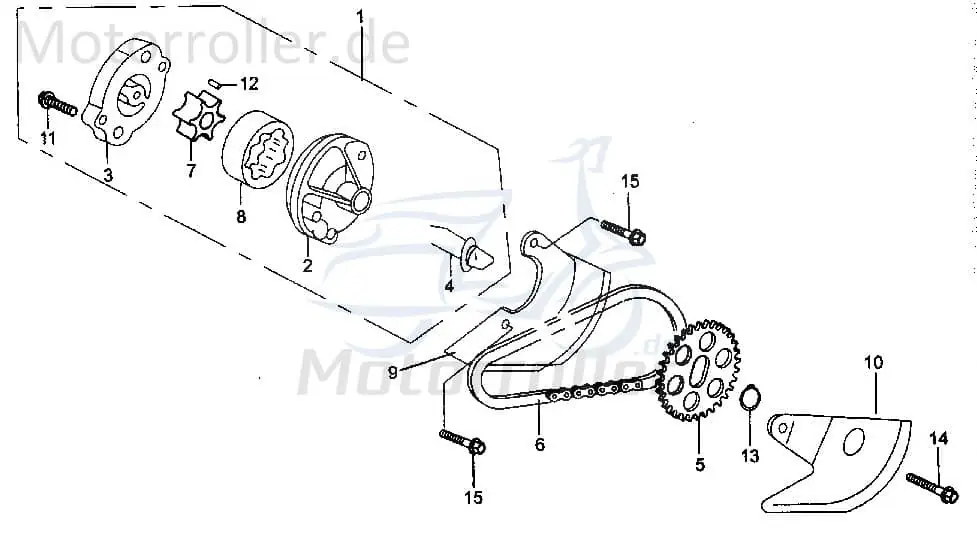 Super-Preis Kasea BUGGY 250 Spannstift Spannwelle 250ccm 4Takt 172MM-123 Spannschraube Spannbolzen Strassenbuggy 250 I+II Ersatzteil Service
