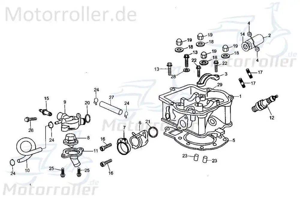 Nur Heute Schraube M6x16mm Kasea BUGGY 250 Flanschschraube 172MM-14261 Bundschraube Maschinenschraube Flansch-Schraube Maschinen-Schraube Service