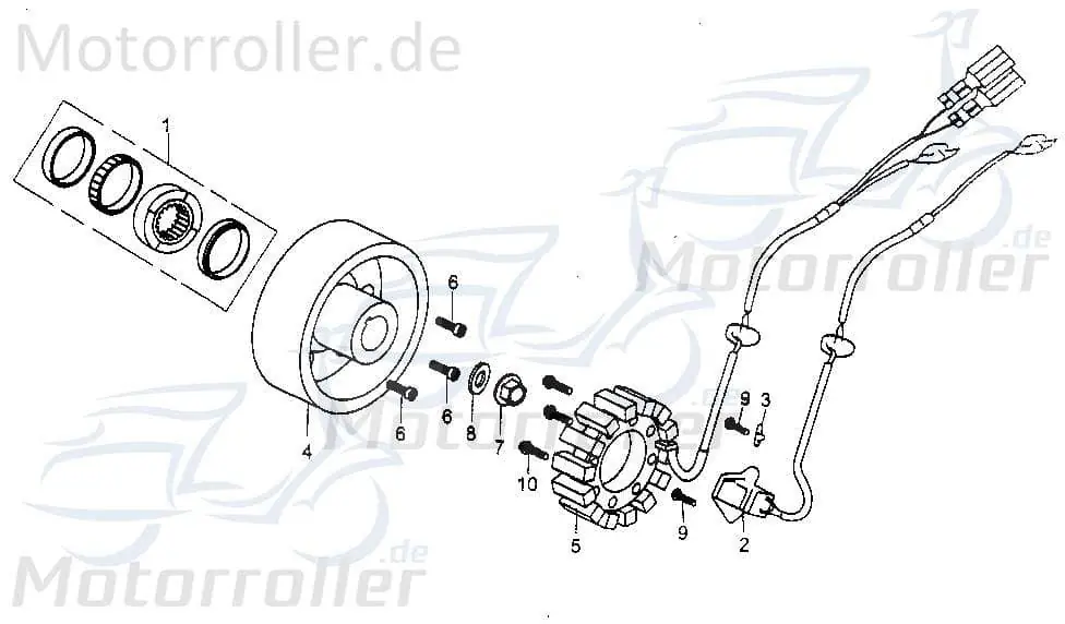 Bundmutter M16x1 Kasea BUGGY 250 Flanschmutter 172MM-196 Sechskantmutter Sechskant-Mutter Flansch-Mutter Maschinenmutter Bund-Mutter Markenware