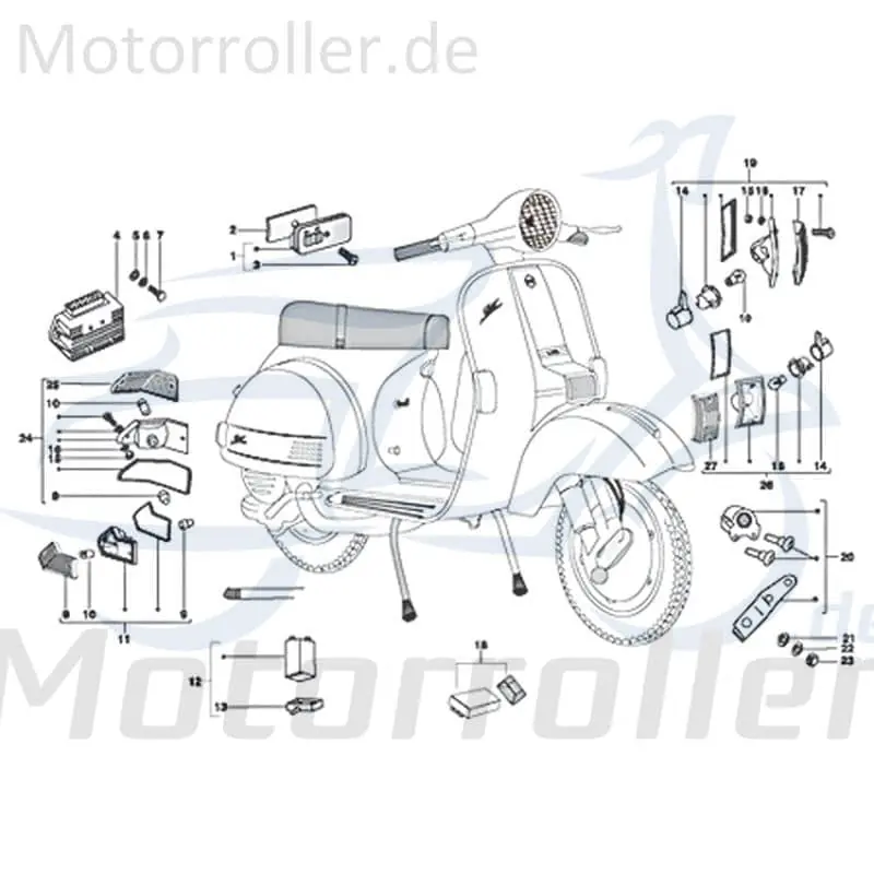 Gleichrichter / Regler Kreidler STAR Deluxe 4S 125 720256 Spannungsregler Laderegler Stromregler Lade-Regler Spannungs-Regler Scooter Zertifiziert