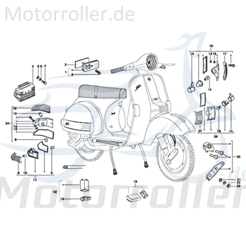 Knallerangebot Blinker hinten rechts Kreidler STAR Deluxe 4S 125 LML 720292 Signalleuchte Blinklicht Blinkleuchte Fahrtrichtungsanzeiger Blinkleuchten