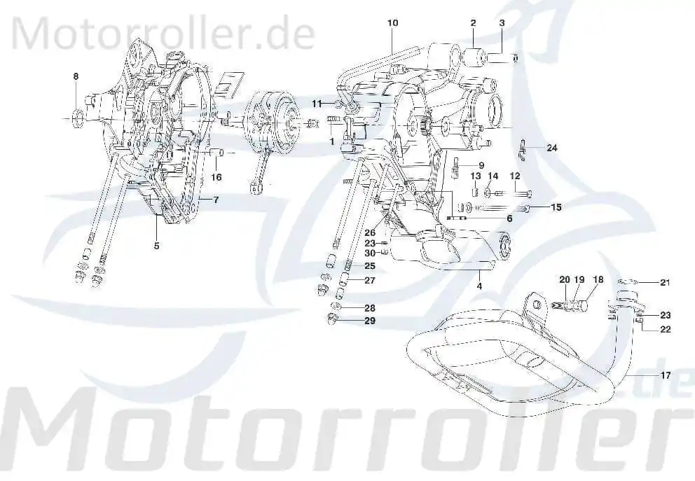 Passhülse 125ccm 4Takt Kreidler STAR Deluxe 4S 125 720311 Passbuchse Distanzhülse Distanz-Hülse Distanzbuchse Abstandshülse Scooter Knallerangebot