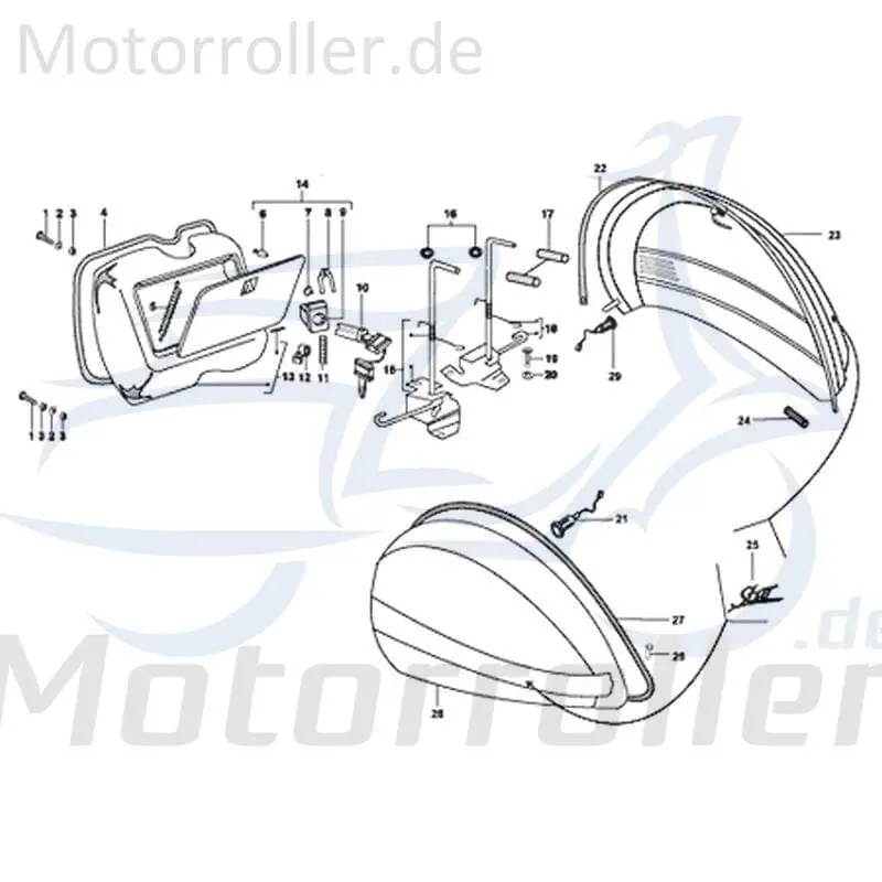 Gummmi Elektroroller 50ccm Kreidler Rex 720360 Top-Angebot