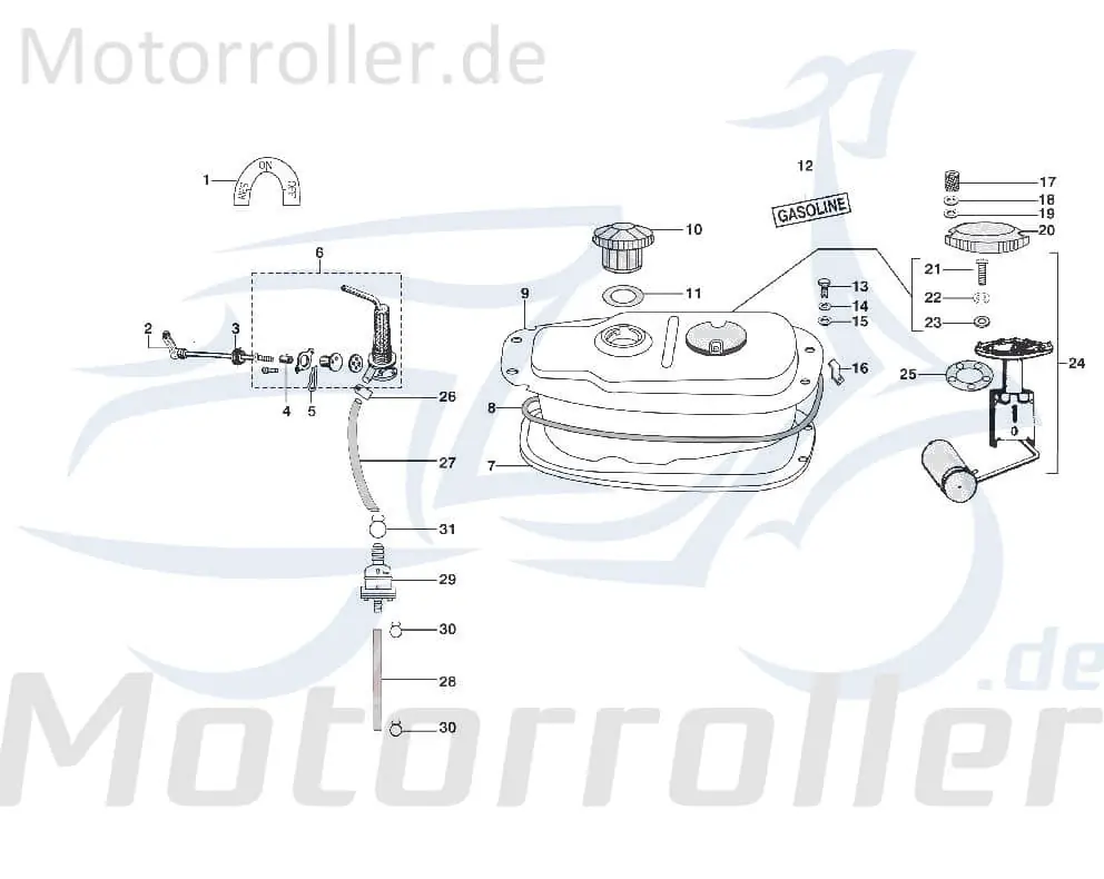 Bundmutter Kreidler STAR Deluxe 4S 125 Scooter C-4709383 Sechskantmutter Flanschmutter Sechskant-Mutter Flansch-Mutter Maschinenmutter Top-Seller