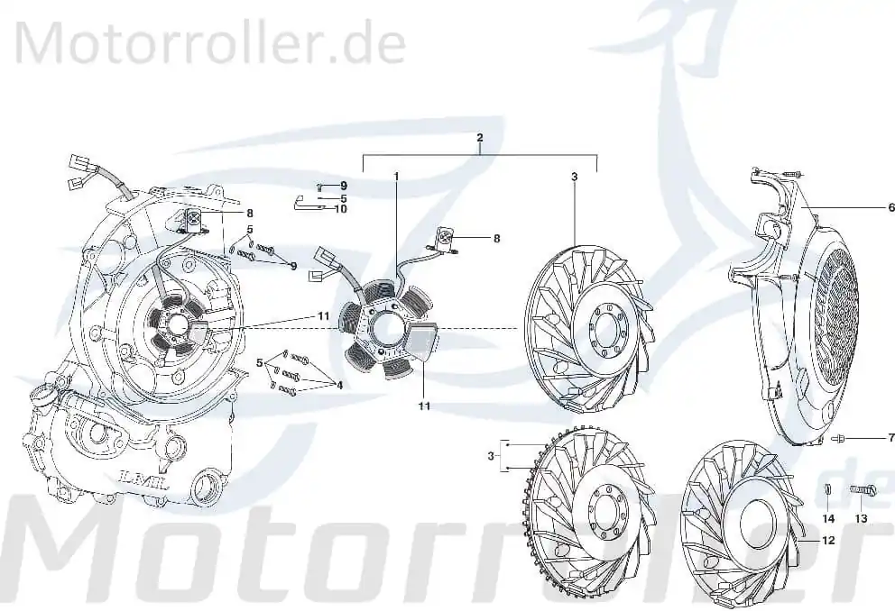 Schraube 5x12mm Kreidler STAR Deluxe 4S 125 Scooter 720551 Bundschraube Maschinenschraube Flanschschraube Flansch-Schraube 125ccm-4Takt Top-Seller
