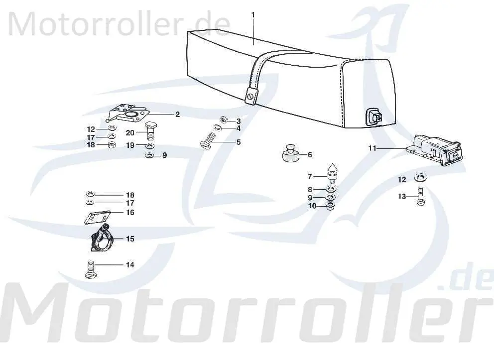 Markenprodukt Schraube Kreidler STAR Deluxe 4S 125 Scooter Roller C-4714603 Bundschraube Maschinenschraube Flanschschraube Flansch-Schraube Moped