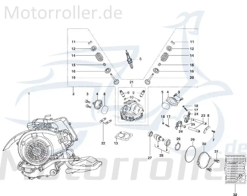 Beliebt Bundschraube 6x20mm Kreidler STAR Deluxe 4S 125 Roller 720609 Maschinenschraube Flanschschraube Flansch-Schraube Maschinen-Schraube