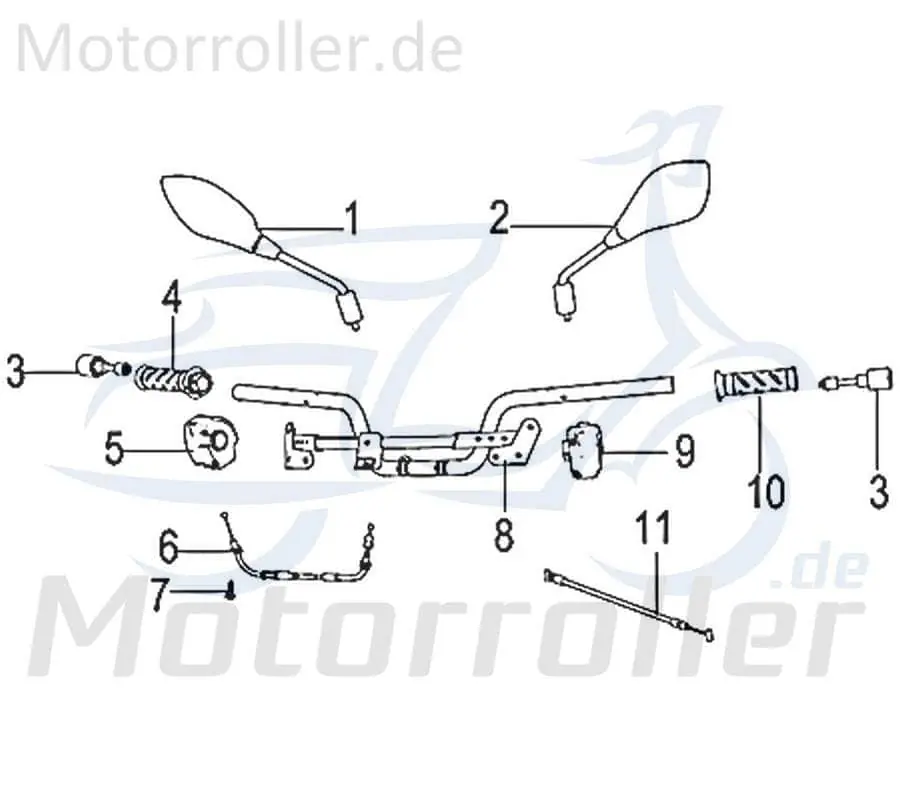 Sale Schaltereinheit rechts Kreidler Insignio 750206