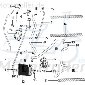Schlauchklemme Durchmesser 13mm Schelle 125ccm 4Takt 750183 Spannring Clip Klemmschelle Schlauchbinder Klemm-Schelle Schlauch-Schelle Echt