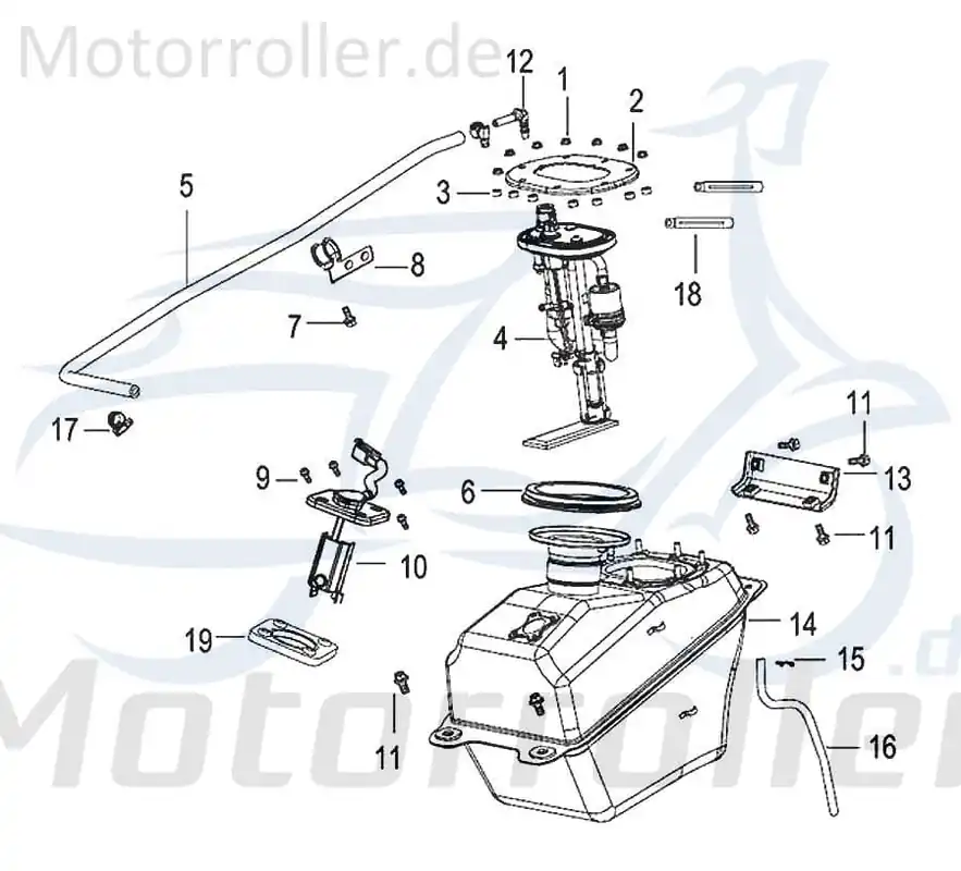 Ausverkauf SMC Halter Benzintank Kreidler Insignio 125 DD 50170N120000 Halterung Haltebügel Halteblech Halte-Blech Halte-Bügel 125ccm-4Takt Moped