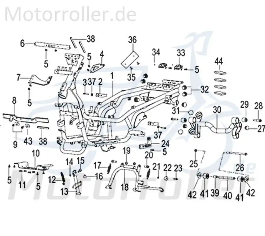 Kreidler Insignio 125 2.0 Schraube 125ccm 4Takt 750302 Motoraufhängung Bundschraube Maschinenschraube Flanschschraube Flansch-Schraube Aktuell