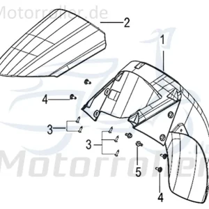 Kreidler Insignio 125 250 DD 2.0 Vorderradabdeckung hinten schwarz-matt 750327 Kotflügel Schutzblech Innenkotflügel Orignal Ersatzteil Jetzt Bestellen