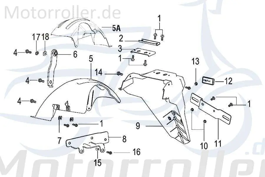 Bestpreis Kreidler INSIGNIO 125 DD Halter 125ccm 4Takt 65770T740000 Halterung Haltebügel Halteblech Halte-Blech Halte-Bügel 125ccm-4Takt Scooter