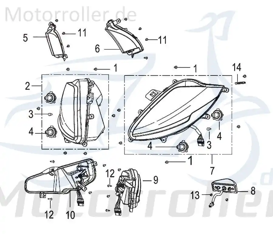 Sofort Bestellen Kreidler Insignio 125 2.0 Blinker 125ccm 4Takt 81100N120000 links vorn Signalleuchte Blinklicht Blinkleuchte Fahrtrichtungsanzeiger