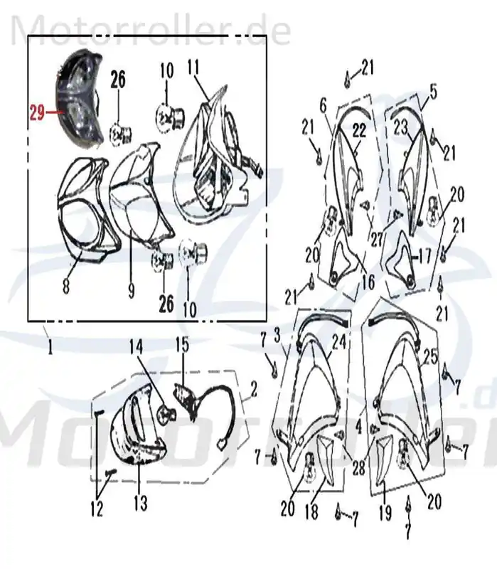 SMC Blechschraube 4.2x95mm Keeway Arn 50 Scooter B05074201005 Kreuzschlitzschraube Kreuzschraube Blech-Schraube Treibschraube Flash 50 Versand Am Gleichen Tag