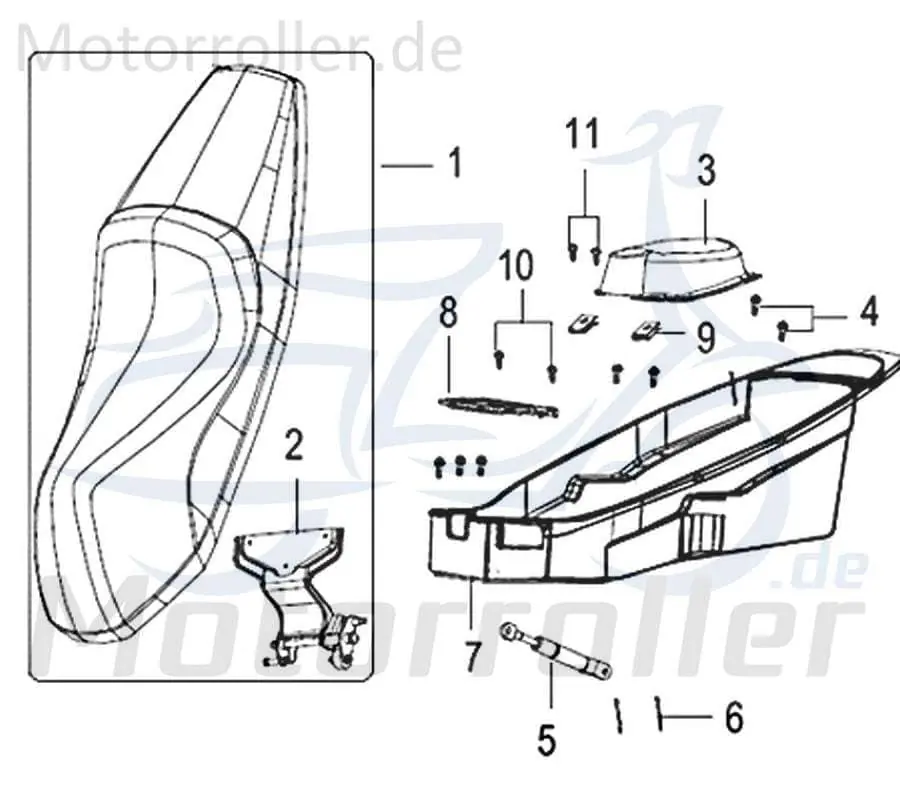 Blechschraube 4.2x16mm Jonway Insignio 250 DD Scooter 750431 Kreuzschlitzschraube Kreuzschraube Blech-Schraube Treibschraube Kreidler Preisreduziert