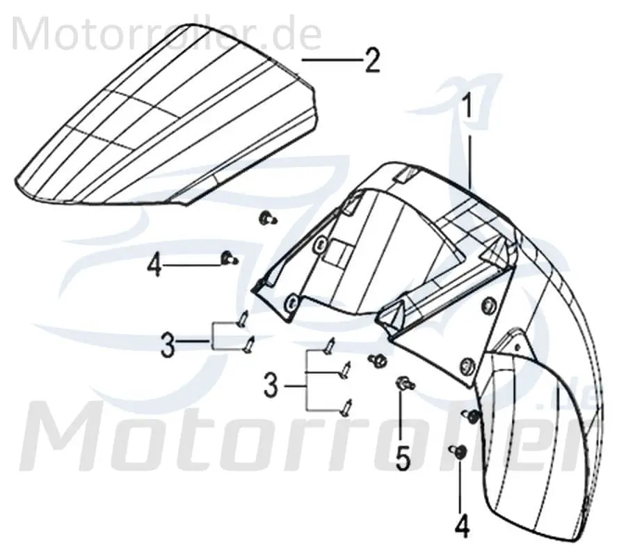 Schraube M6x15,2mm Jonway Insignio 250 DD Scooter 750415 Bundschraube Maschinenschraube Flanschschraube Flansch-Schraube Bund-Schraube Must-Have