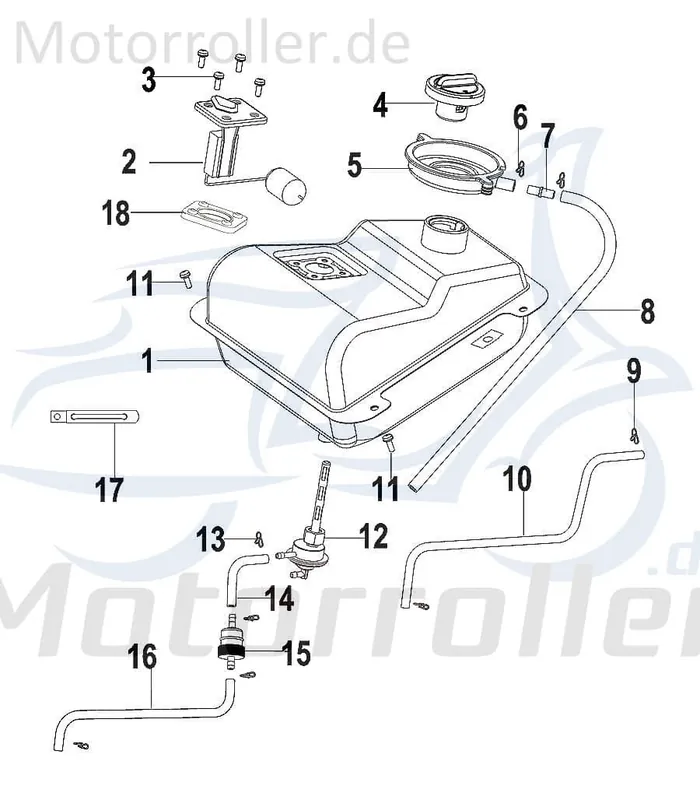 Sale SMC Schlauchklemme Durchmesser 10.5mm Schelle B17010105003 125ccm 4Takt Spannring Clip Klemmschelle Schlauchbinder Klemm-Schelle Moped