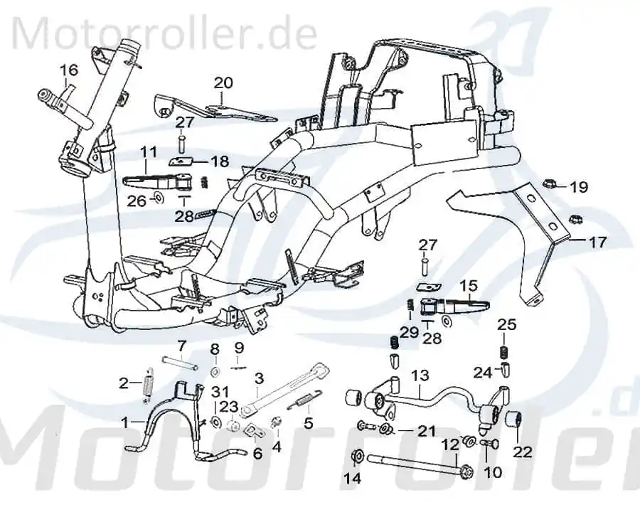Preiswert SMC Unterlegscheibe 10mm Keeway Agora 50 Roller B07030001005 Distanzhalter U-Scheibe Washer Beilagscheibe Ausgleichsscheibe Arn 50