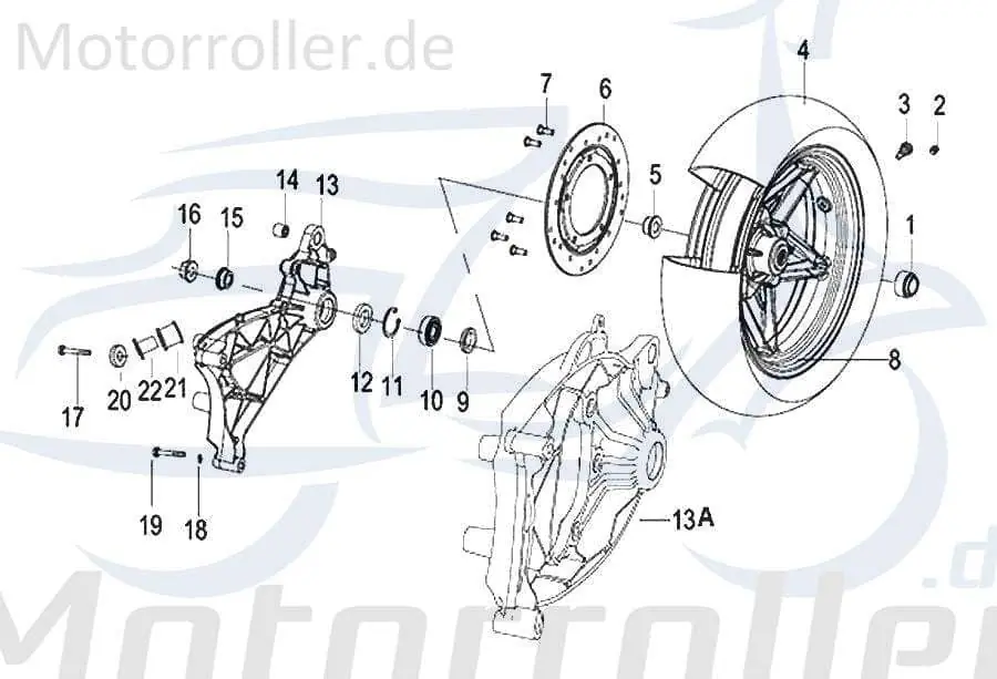 Kreidler INSIGNIO 125 DD Simmering 125ccm 4Takt B2204FB28477 29x47x7mm Radialdichtring Wellendichtring Abdichtring Dichtringe Mokick Letzte Chance