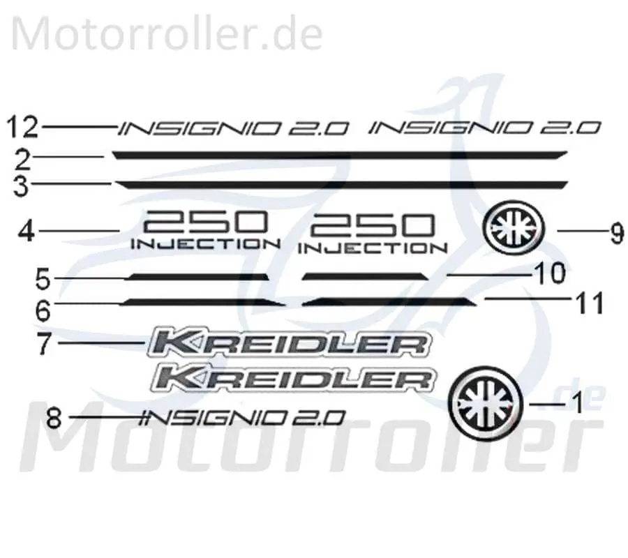 Dekorstreifen rechts schwarz 750499 Meistverkauft