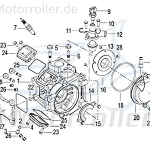 Jetzt Kaufen Kreidler Insignio 250 DD 2.0 O-Ring Durchmesser 92.5x3.5 750507 für Deckel Nockenwellenritzel Dichtring Dichtungsring Gummiring