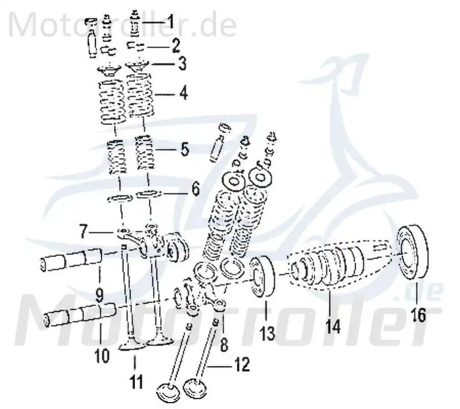 Versand Am Gleichen Tag Jonway Insignio 250 DD Federsitz Roller 250ccm 4Takt 750534 Federanschluss Sekundärer 250ccm-4Takt Scooter Ersatzteil Service Inpektion