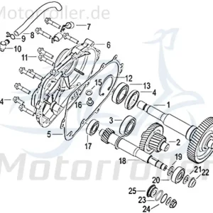 Kreidler Insignio 250 DD 2.0 Entlüftungsschlauch Getriebe 750598 Luftschlauch Entlüftungs-Schlauch 250ccm 4Takt Scooter Günstig