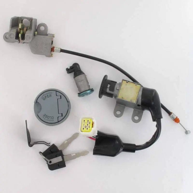 Rex RS400 Tankdeckel Tankverschluss 4Takt 50ccm Roller Zündschloss Zündschlosssatz Tank-Verschluss Tank-Deckel 139QMB Markenware