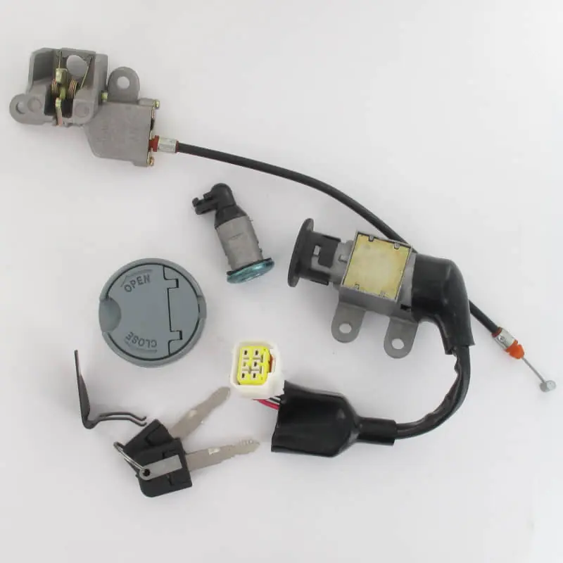 Rex RS450 Tankdeckel Schlosssatz 50ccm 4Takt Roller Zündschloss Tankverschluss 139QMB JSD50QT-13 50cc 4T 139QMA Direktkauf