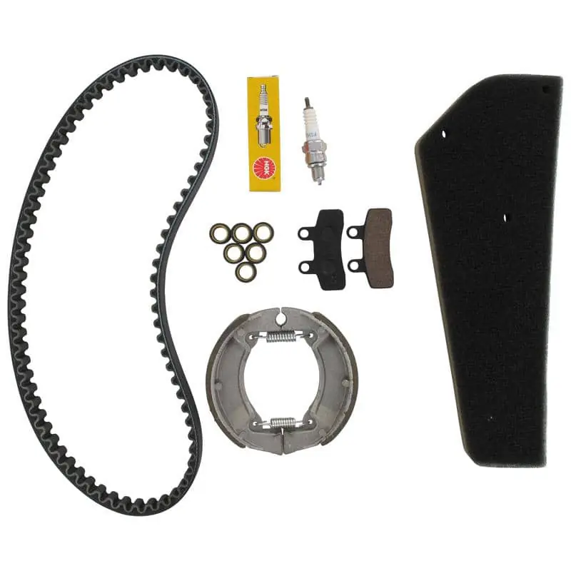 Preisknaller Rex RS400 Reparatur-Set Pflege-Set Service-Kit 50ccm Service-Set Inspektions-Set 4Takt 139QMB JSD50QT-13 50cc 4T 139QMA