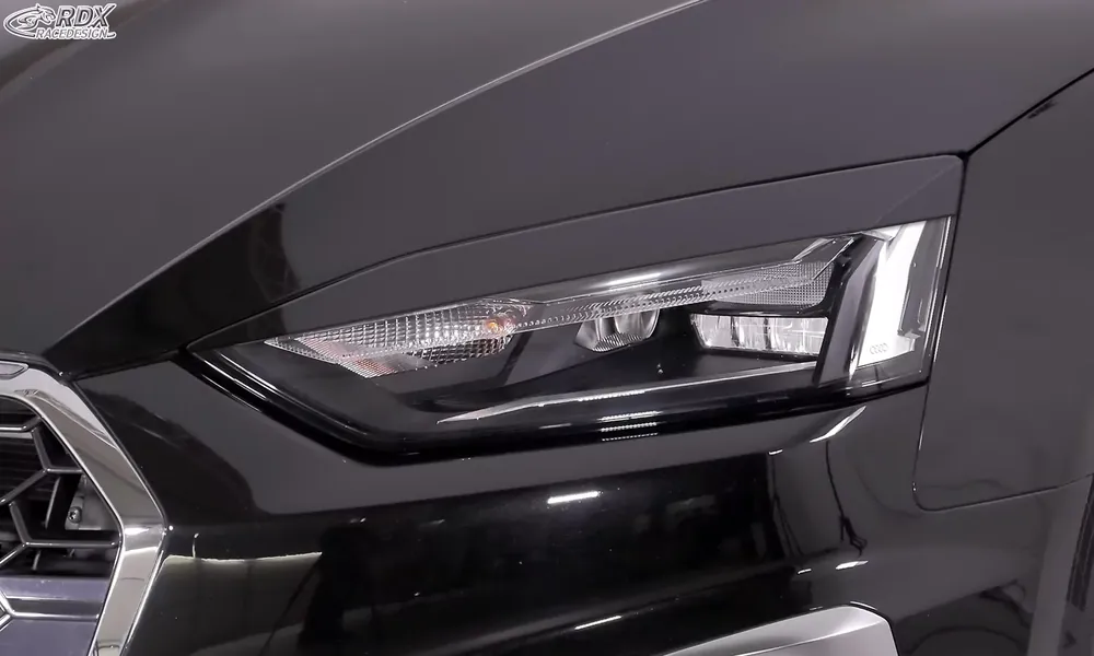 RDX Scheinwerferblenden passend für Audi A5 (F5) mit Serien-LED-Scheinwerfern Böser Blick Neue Kollektion