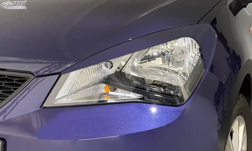 Highlight RDX Scheinwerferblenden passend für SEAT Mii Böser Blick